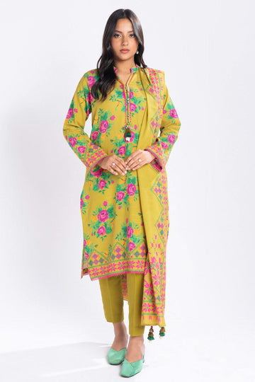 Alkaram PF-45-1-24-Lime Green Online Shopping